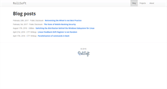 Desktop Screenshot of lab.rolisoft.net